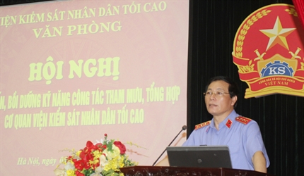 Một số kinh nghiệm trong công tác “Thụ lý án hình sự”  tại Viện KSND...